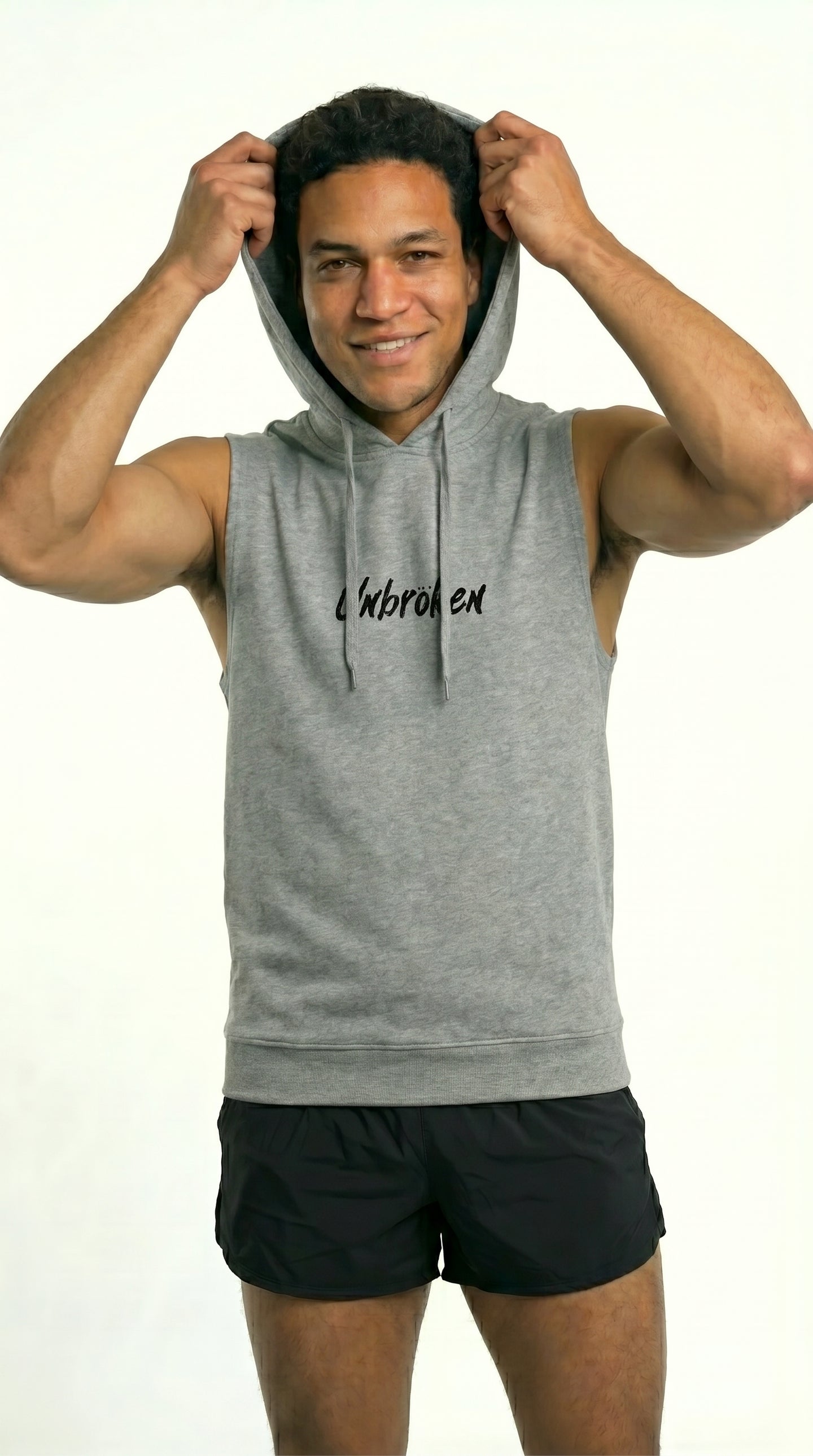 Sleeveless Muscle Hoodie