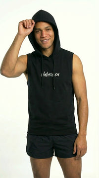 Sleeveless Muscle Hoodie