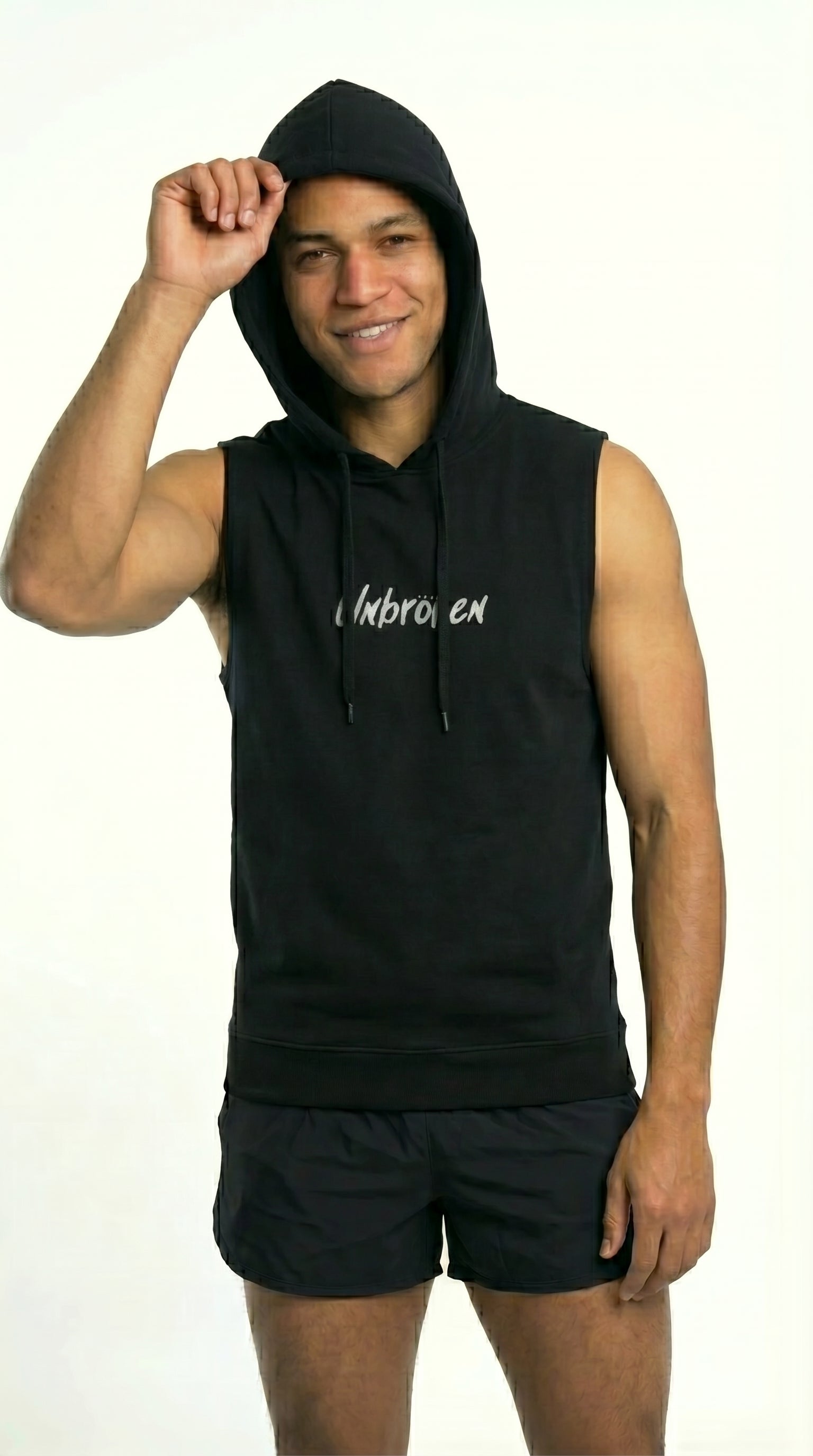 Sleeveless Muscle Hoodie