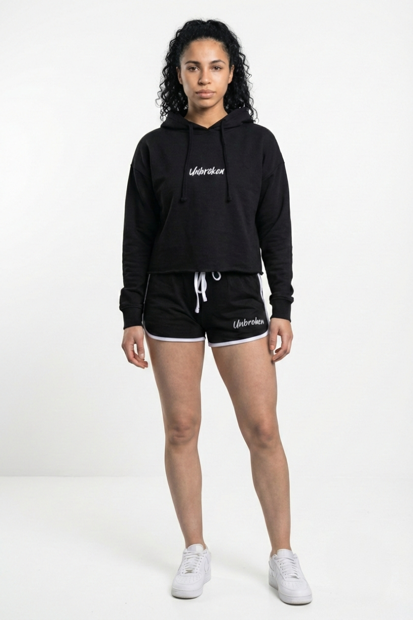 Cropped Lounge Hoodie