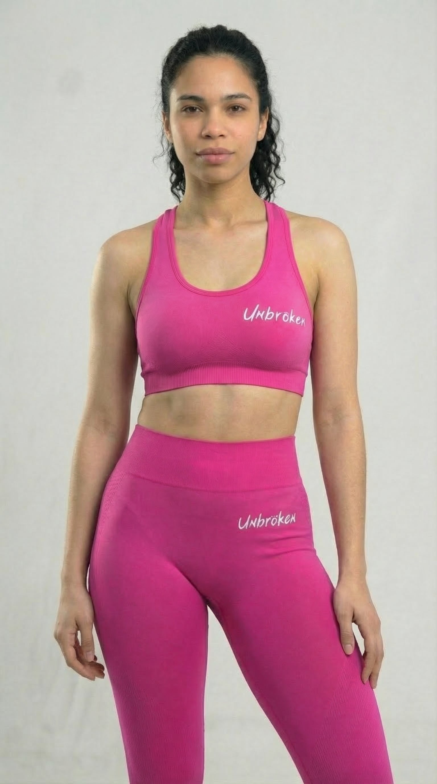 Seamless Scupt Sprots Bra